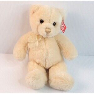 Gund Tender Teddy Plush 6412 Ivory Cream Teddy Bear 11" Stuffed Animal w/Tag
